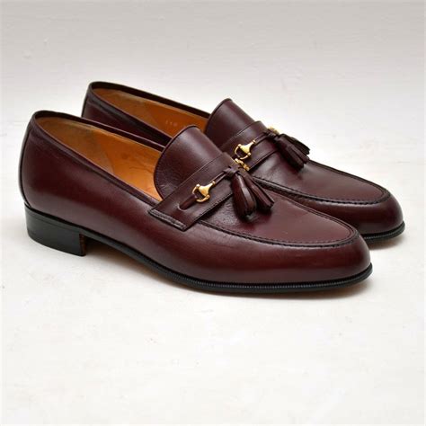 mens vintage gucci loafers